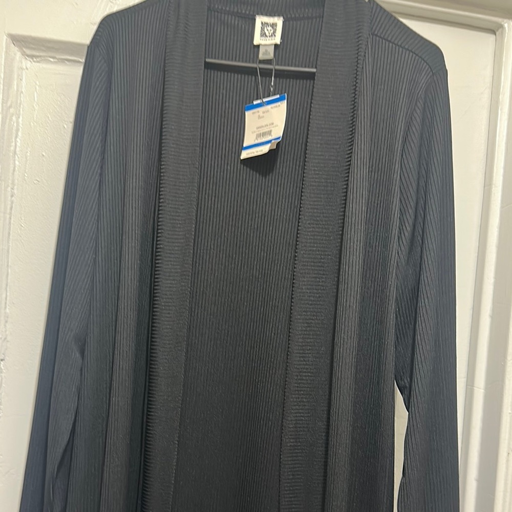 Anne Klein Black Cardigan